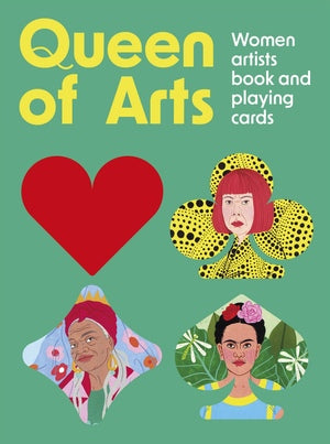 Queen of Hearts: Woman Artists book and Playing Cards