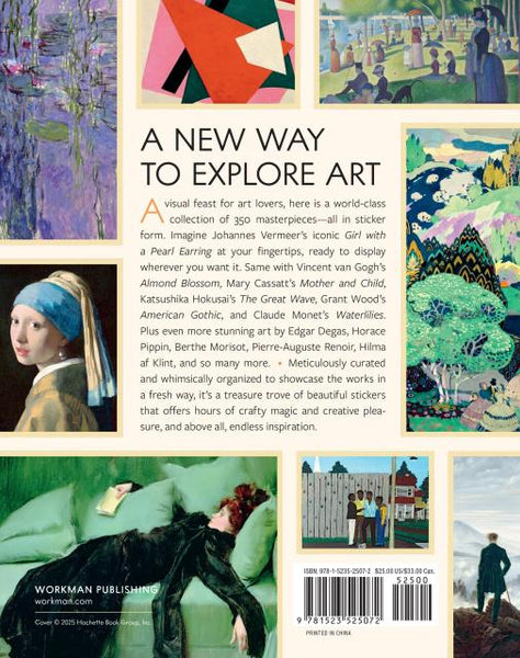 The Art Lover’s Sticker Book: 350 Stickers from Artists Throughout History