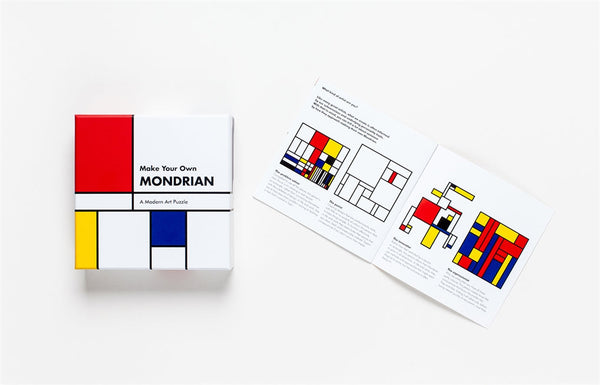 Make Your Own Mondrian:  A Modern Art Puzzle