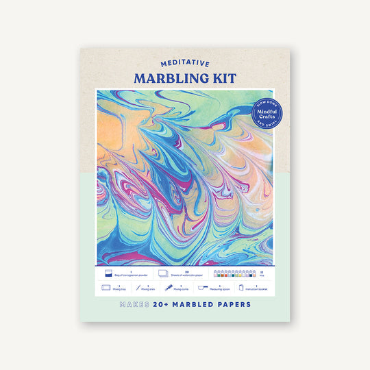 Mindful Crafts: Meditative Marbling Kit