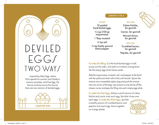 Great Gatsby The Complete Novel with 15 Recipes Inspired by the Roaring ’20s