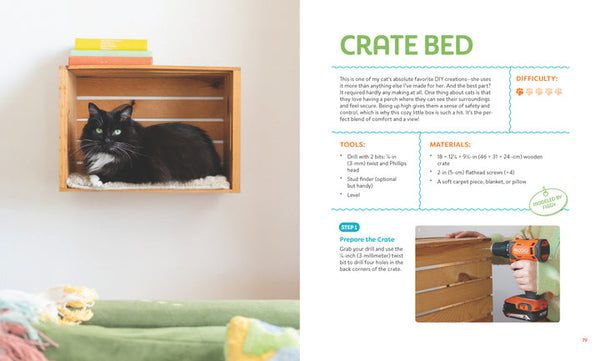 Crafting for Your Cat: 25 Playful Projects for You and Your Feline Friends