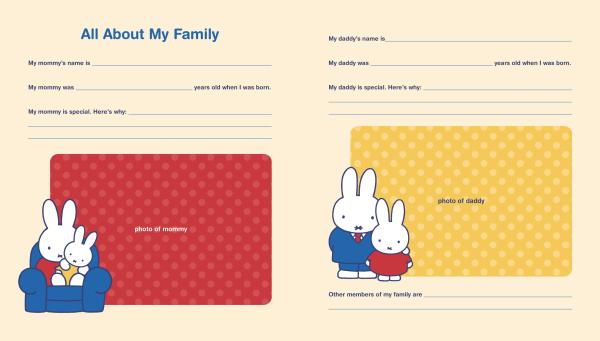 Miffy Baby Book My First Three Years