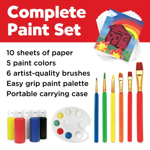 Young Artist Learn To Paint Set Art Set For Kids