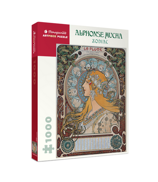 Alphonse Mucha: Zodiac 1000-Piece Jigsaw Puzzle