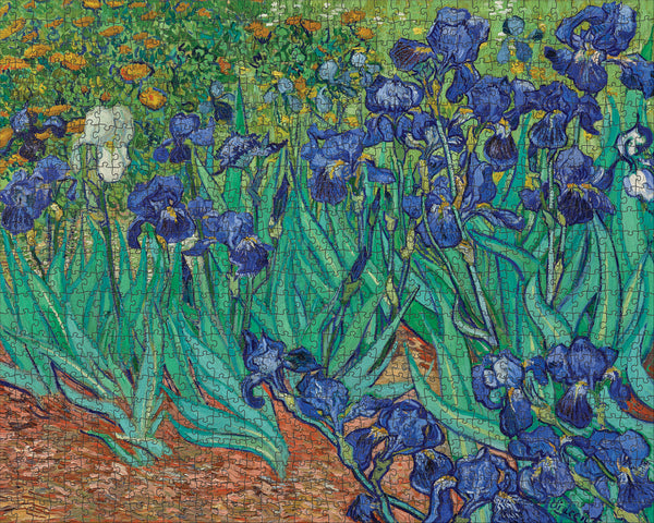 Vincent van Gogh's Irises 1000 Piece Puzzle