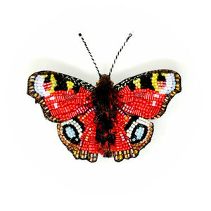 Anglais Peacock Butterfly Brooch