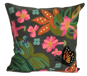 Pillow: Gauguin Tahiti -  Charcoal