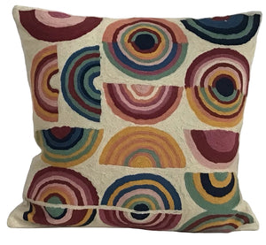 Pillow: Delaunay Inspired Circles Multi