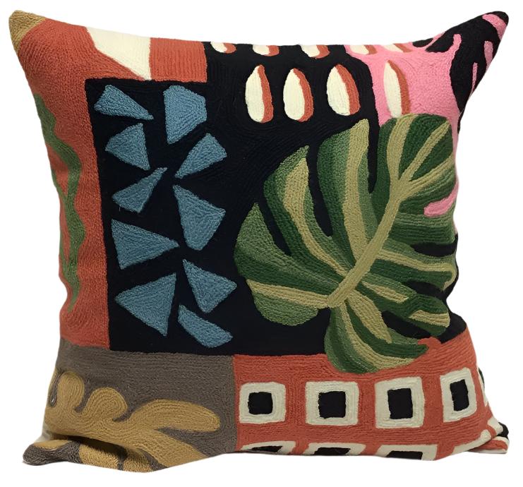 Matisse Inspired Leaves #6 Pillow