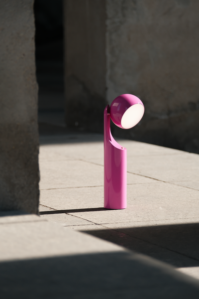 Mono Portable Reading Lamp: Hot Pink