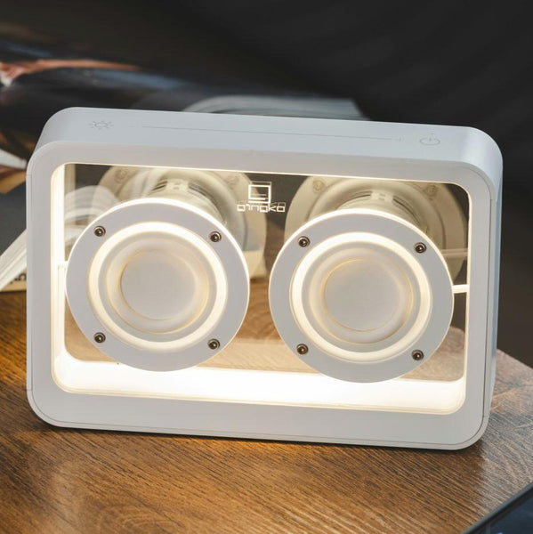 Mage See Through Bluetooth Speaker - White