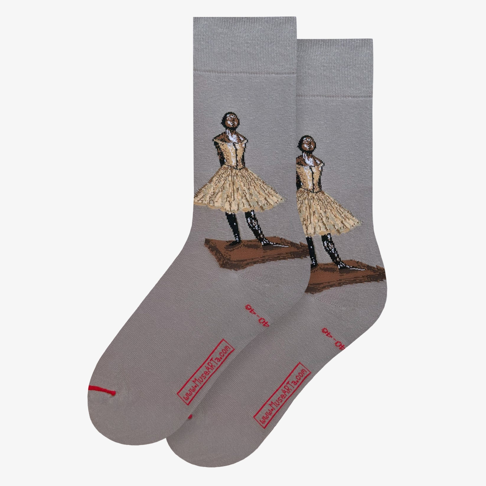 Edgar Degas's "Little Fourteen-Year-Old Dancer" Art Socks