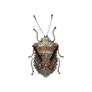 European Shield Bug Brooch