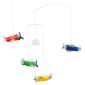 Airplanes Hanging Mobile