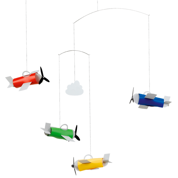 Airplanes Hanging Mobile