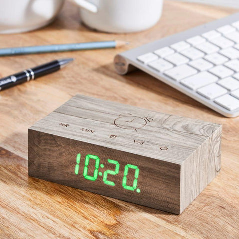 Flip Click Clock - Ash