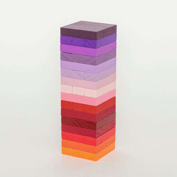 Warm Color Gradient Tower