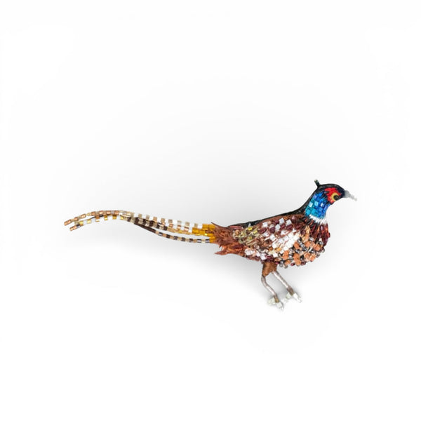 Brooch: Common Pheasant