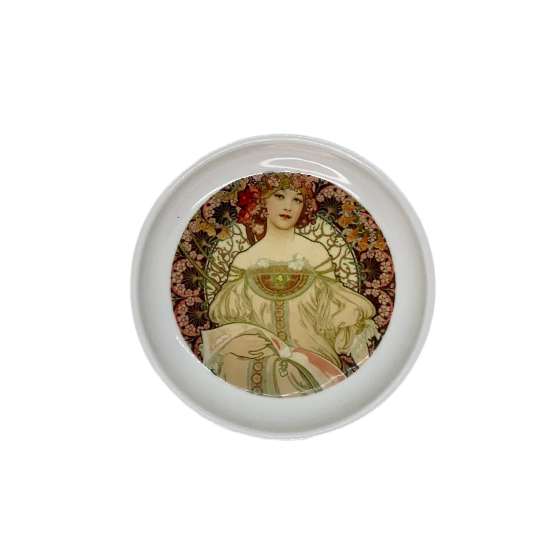 Alphonse Mucha - "Reverie" Trinket Dish