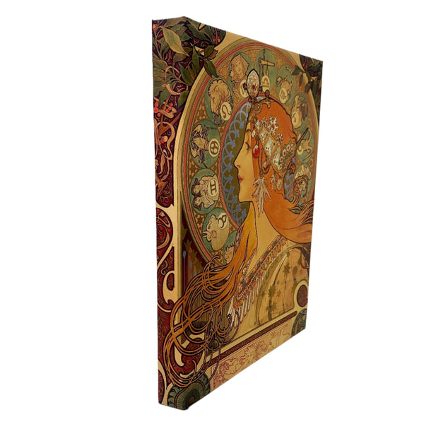 Alphonse Mucha - "Zodiac" Hardcover Journal