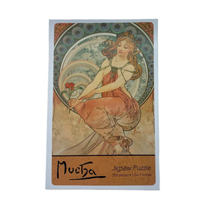 Alphonse Mucha - "The Arts: Painting" 300 Piece Jigsaw Puzzle