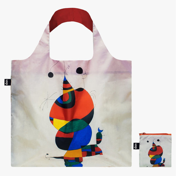 Joan Miró - Woman, Bird and Star Recycled Bag