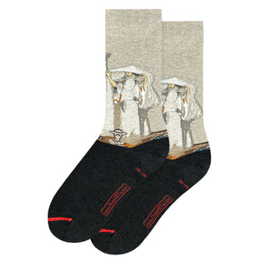 John Singer Sargent's "Smoke of Grey Amber" Art Socks