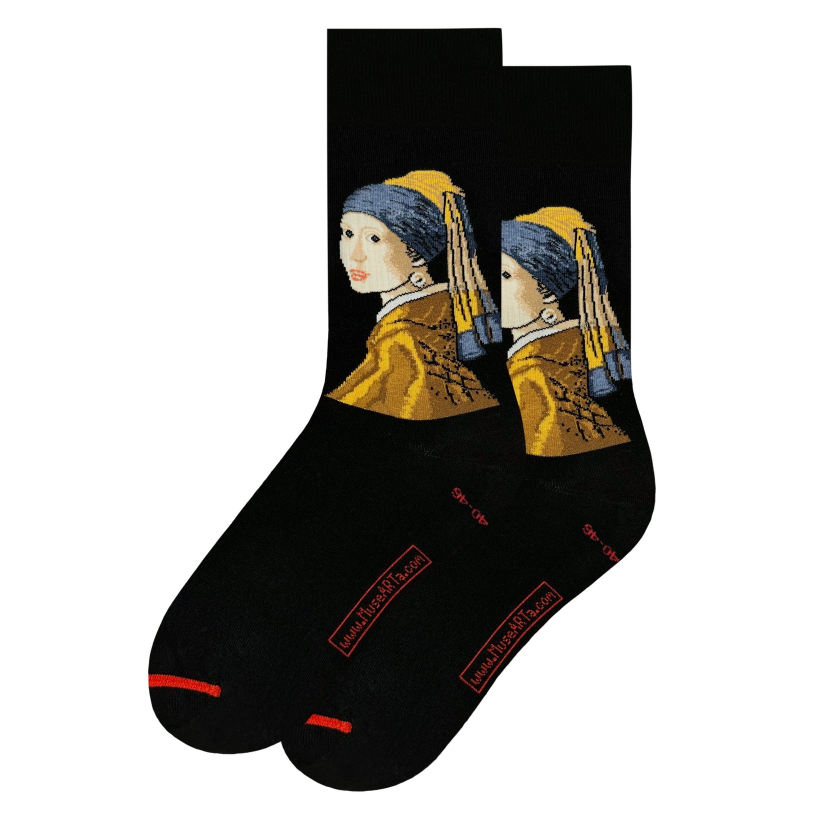 Jan Vermeer's "The Girl with a Pearl Earring" Art Socks