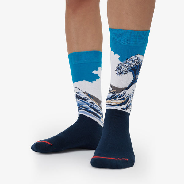 Katsushika Hokusai "The Great Wave off Kanagawa" Socks