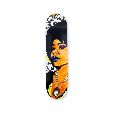 Wall Hanging Skateboard: Mickalene Thomas's DIN, UNE TRÈS BELLE NÉGRESSE