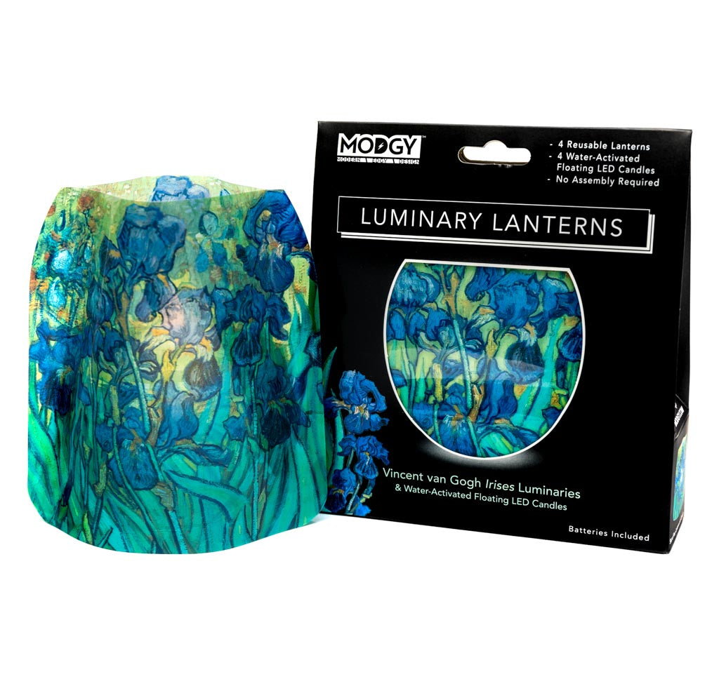 Vincent Van Gogh Irises Luminary Lanterns
