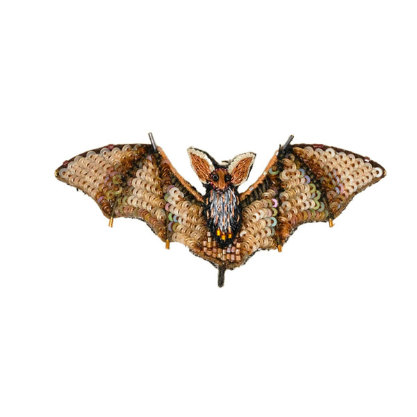 Brooch: Long Eared Bat