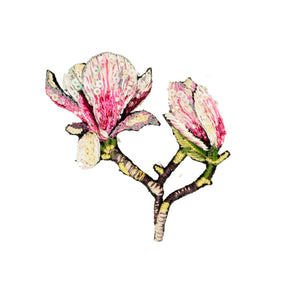 Magnolia Flower Brooch