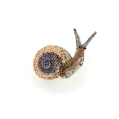 Melting Snail Brooch