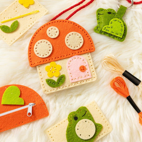 Mini Craft Kit: Toadstool Purse