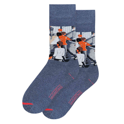 Oskar Schlemmer's "Bauhaus Stairs" Art Socks