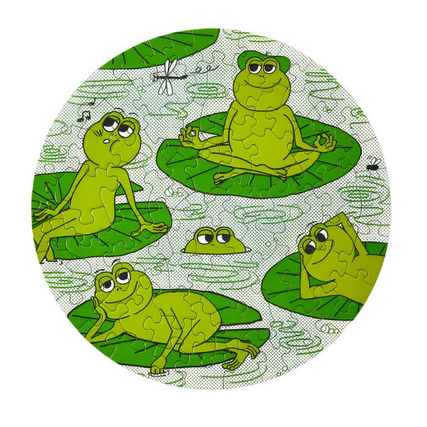 Peace Frogs - 81 piece Mini Puzzle