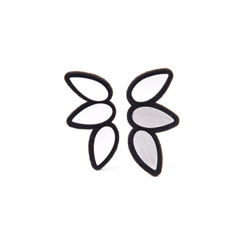 Iskin Sisters - Raindrop Earrings Small - Silver