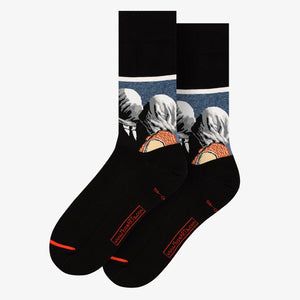 René Magritte's "The Lovers" Art Socks