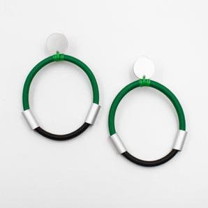 Go With the Flow Multiwire Alternate Aluminum Earrings