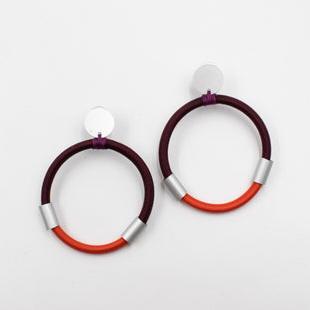 Go With the Flow Multiwire Alternate Aluminum Earrings