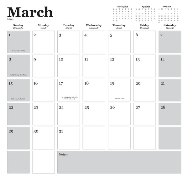Masterworks from The Phillips Collection 2026 Calendar