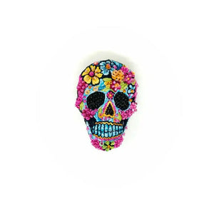 Calaveras Skull Brooch