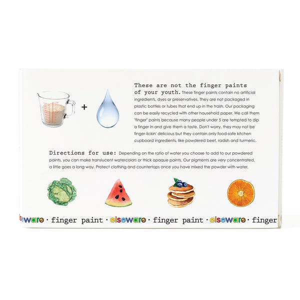 Elseware: Finger Paint - Long Lasting, Shelf Stable, Non-Toxic