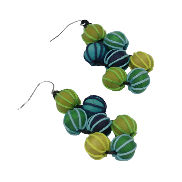 Green Pamela Berries Earrings