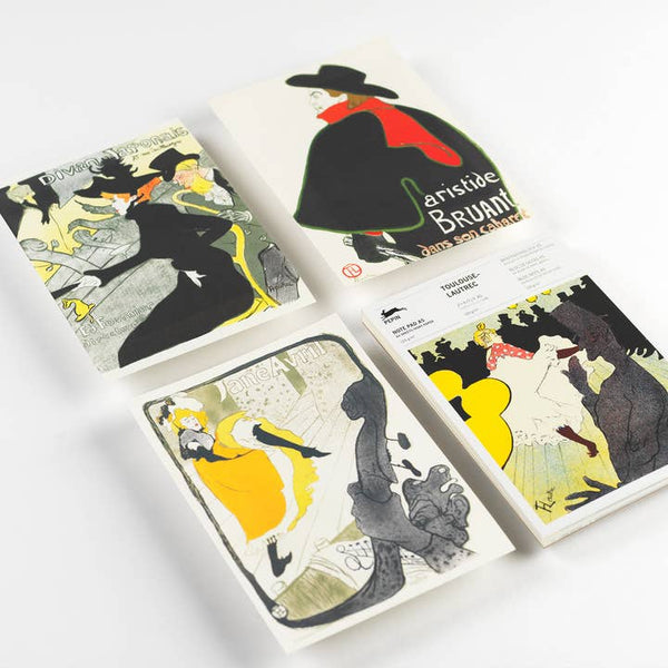 Toulouse-Lautrec A5 Note Pad & Writing Paper