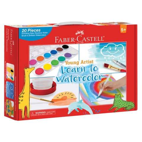 Young Artist Learn To Watercolor Art Set For Kids
