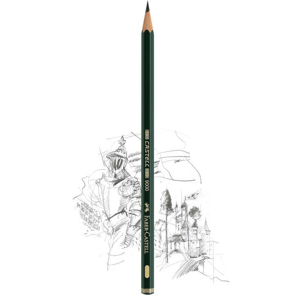 Castell 9000 Artist Graphite Drawing Set with Carry Case