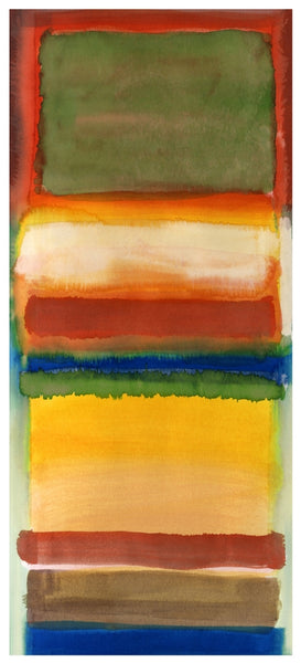 Travel Wrap/Scarf in Silk/Wool Blend - Yellow Multi
